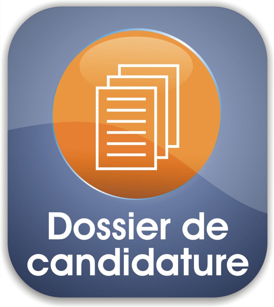 bouton dossier de candidature